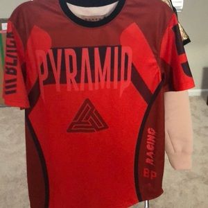 Black Pyramid Soccer Shirt
